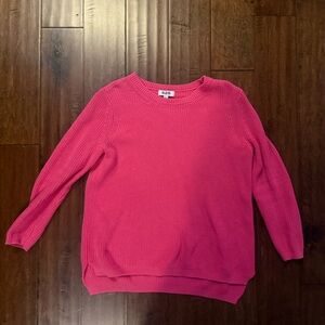 525 America Pink Knit Sweater